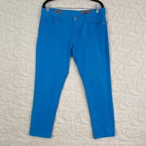 ABS Allen Schwartz Ankle Jeans Powder Blue Size 31